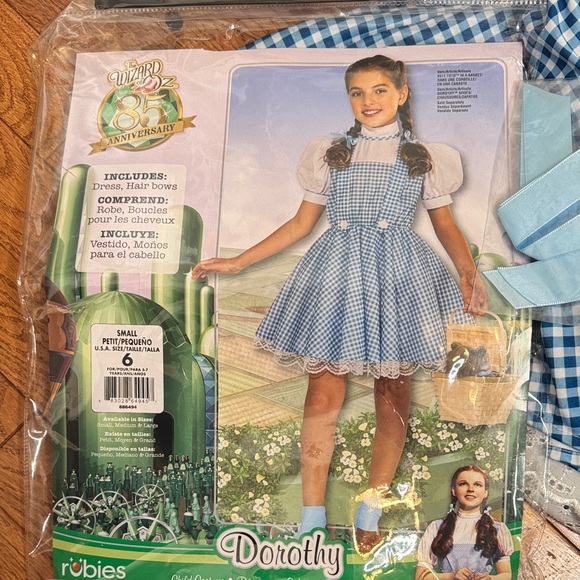 Blue Gingham Dorothy dress size small - Picture 4 of 5